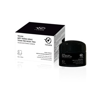 Bột trắng răng Than Tre Ngọc Trai TEGAN 30G thành phần than tre ho...