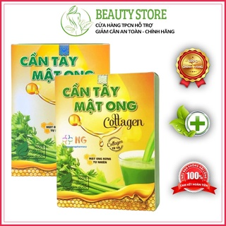 Cân Tây Mât Ong Collagen - Giam Cân Đep Da Detox Cơ Thê hộp 15 gói...