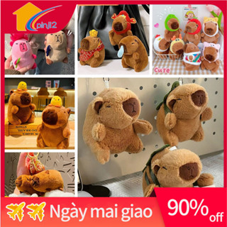 Capybara Móc Khóa Hoạt Hình Nâu Capibala Móc Khóa Mặt Dây Chuyền S...