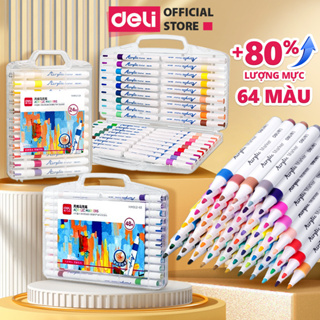 [Chính Hãng] Bút Sơn Màu Acrylic Marker Deli THÊM 80% MỰC - 12/24/...