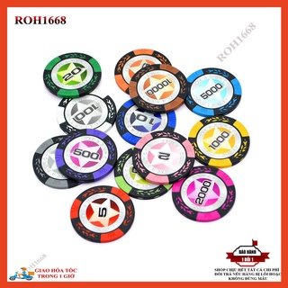 Chip poker có số