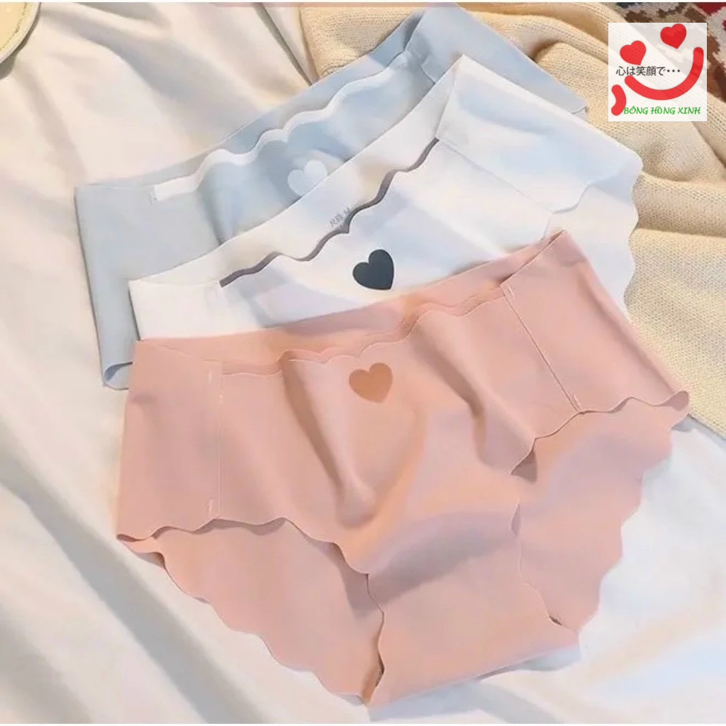 Combo 10 Quần Lót Nữ,Quần Su Tim Kháng Khuẩn Không Đường May Không...