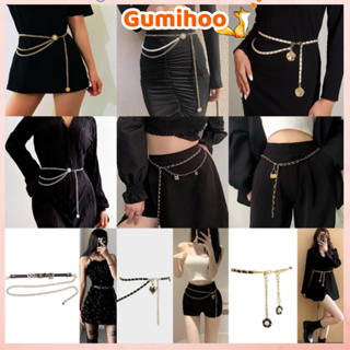 Đai váy - Belt xích đính đá thương hiệu cao cấp sang trọng Gumihoo...