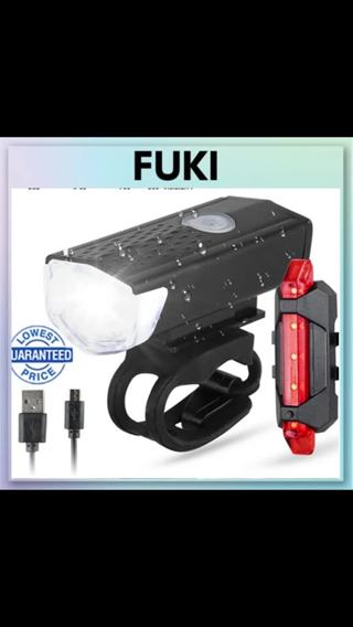 Đèn xe đạp Đèn LED xe đạp Đèn xe đạp thể thao gắn đầu và đuôi xe đ...