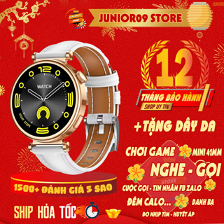 Đồng hồ thông minh Mặt tròn Nữ JUNIOR09 WATCH GT4 MINI size 41mm ...