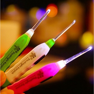 Dụng Cụ Lấy Ráy Tai Có Đèn Đầu Mềm An Toàn Cho Bé - Lấy ráy tai có...