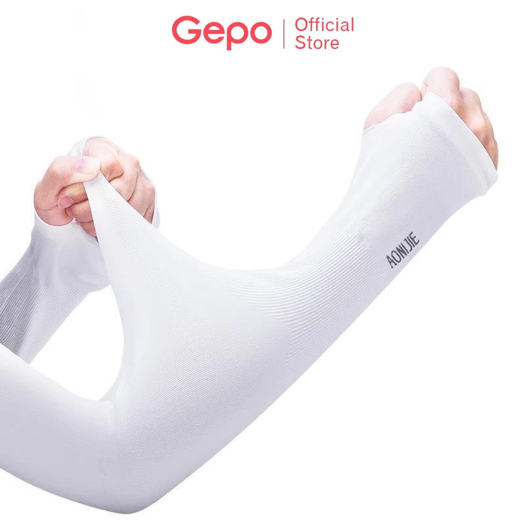 Găng tay chống nắng nam nữ xỏ ngón chống tia UV-A UV-B UV-R chất l...