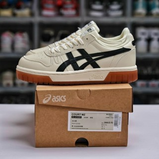 Giày Asics Court MZ Cream Black Gum nam nữ, giày Asics bản cao cấp...