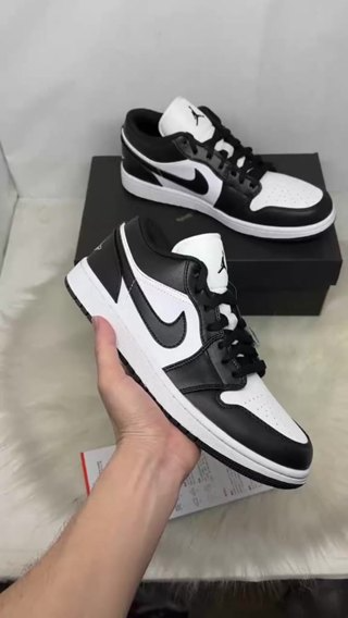 Giày Jordan_Cổ Thấp,Giày_Jordan Low Panda Đế Cao Phong Cách Thời T...