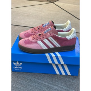 Giày thể thao samba vegan hồng đậm dây ren...