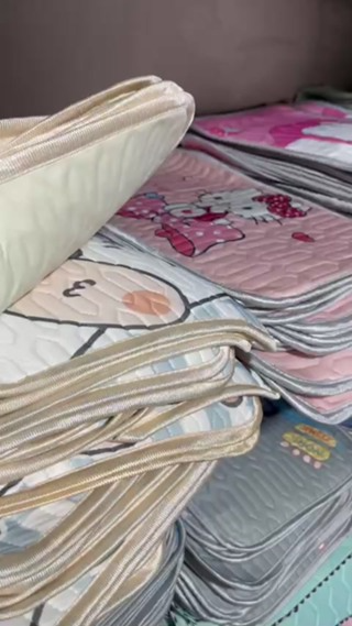 Gối cho bé đi học cao su non siêu mềm mịn, gối trẻ em chất liệu te...