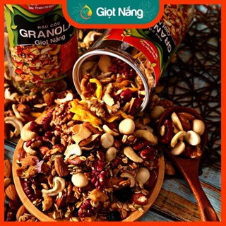 Granola ăn kiêng siêu hạt ngũ cốc giảm cân không đường ít yến mạch...