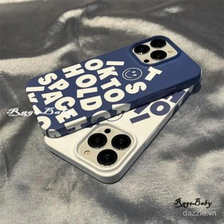 Cặp đôi sáng tạo Mặt cười màu xanh trắng Vỏ điện thoại iPhone Bảo ...