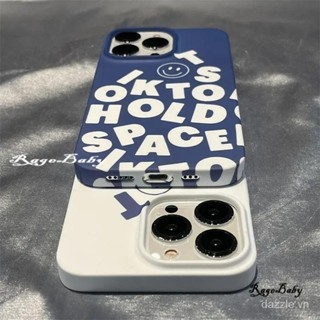 Cặp đôi sáng tạo Mặt cười màu xanh trắng Vỏ điện thoại iPhone Bảo ...