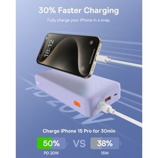 Baseus Cục Sạc Nhanh 20w 20000mah Cho iphone 15 / 14 / 13 / 12 xia...