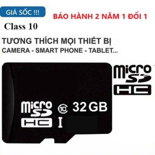 Thẻ nhớ Micro SD 32G/64G/16G/128G/8G/4G/2G - tốc độ cao chuyện dụn...