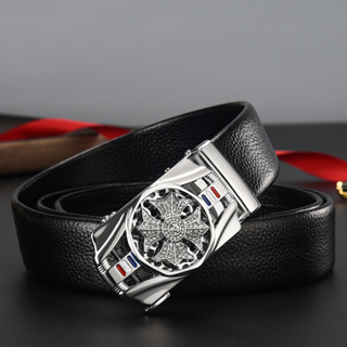 [HÀNG HIỆU] Thắt Lưng Da Nam????Giá Sốc????Khóa Tự Động Cao Cấp Dây Nị...