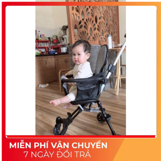 Xe đẩy gấp gọn đảo 2 chiều khoá bánh xe...