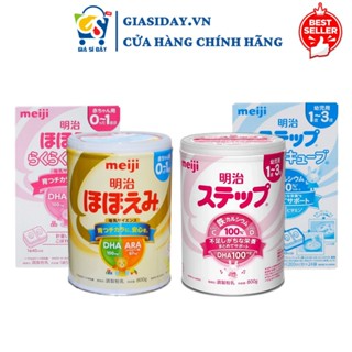 [HSD 2025] Sữa Meiji Nội Địa Nhật Lon, Thanh Số 0 & Số 9 , 0-1 & 1...