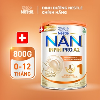 Sữa bột Nestlé NAN INFINIPRO A2 1 800g nhập khẩu Thụy Sĩ với sự kế... Sữa bột Nestlé NAN INFINIPRO A2 1 800g nhập khẩu Thụy Sĩ với sự kế...