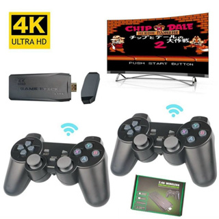 Máy Chơi Game Cầm Tay STICK 4K V2 PRO HDMI 64Gb Sẵn 15000 Game, Ta...
