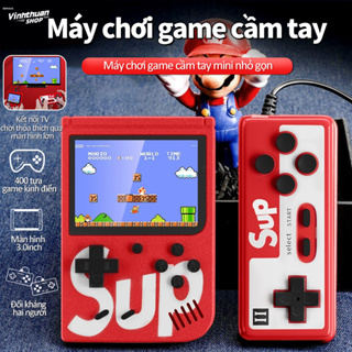 Máy Chơi Game Sup 400,Kèm Tay Cầm Dành Cho 2 Người ,Màn hình rộng ...