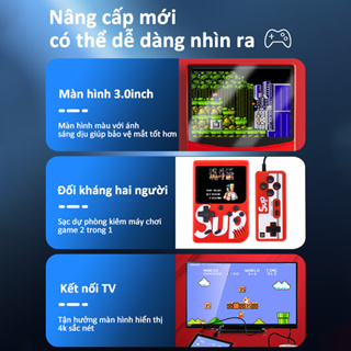 Máy Chơi Game Sup 400,Kèm Tay Cầm Dành Cho 2 Người ,Màn hình rộng ...