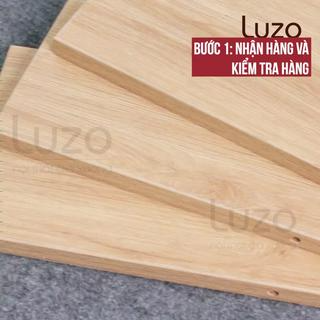 Kệ Gỗ Treo Tường Trang Trí Decor Phòng Khách Thanh Ngang - Tặng Kè...