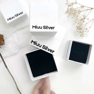 Hộp đựng trang sức bạc, nhẫn, dây chuyền, bông tai Miuu Silver, qu...