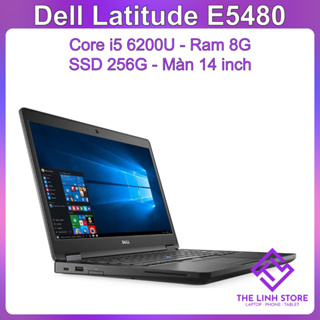 Laptop Dell Latitude E5480 màn 14 inch Core i5 6200U Ram 8G SSD 25...