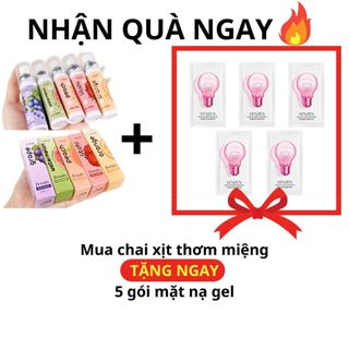 Xịt Thơm Miệng Hương Trái Cây Loại Bỏ Hơi Thở Có Mùi Dung Tích 22m...