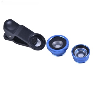 Nóng Bán Ống Kính 3 Trong 1 Mắt Cá  Góc Rộng  Macro Cho Điện Thoại...