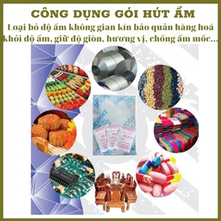 Gói Hút Ẩm Đóng Túi 1KG-Loại 1/2/3/5/10/50/100/200/500/1000gram Si...