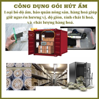 Gói Hút Ẩm Đóng Túi 1KG-Loại 1/2/3/5/10/50/100/200/500/1000gram Si...