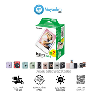 Film Instax mini cho máy ảnh Fujifilm Instax Mini (Trắng)...