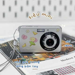 [Tặng kèm thẻ nhớ] Máy Quay Chụp Ảnh Retro Mini Chất Lượng Hình Ản...