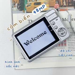 [Tặng kèm thẻ nhớ] Máy Quay Chụp Ảnh Retro Mini Chất Lượng Hình Ản...