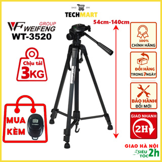Chân máy ảnh Tripod điện thoại máy quay phim Weifeng WT 3520 hàng ...