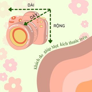 Túi đựng MÁY ẢNH custom SIZE(Inbox)_ MOThandmade...