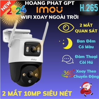 Camera Wifi IMOU Ngoài Trời 2 Mắt Quan Sát CRUISER DUAL, Xoay 360 ...