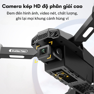 Plycam mini F198 Pro, Máy Bay Điều Khiển Từ Xa 4 Cánh Flycam Cao C...