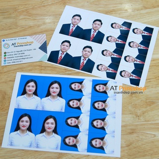 In Ảnh Thẻ 3x4, 4x6, 2x3 - Ship Hỏa Tốc - Có Chỉnh Sửa Ảnh, Thay P...