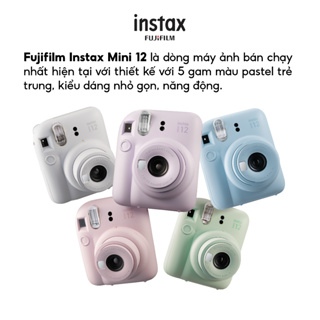 COMBO BOX Máy Ảnh Chụp Lấy Liền Fujifilm Instax Mini 12 - Bảo Hành...