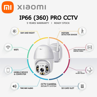 XIAOMI Camera An Ninh CCTV V360 HD 1080P Wifi Không Dây, Chống Thấ...