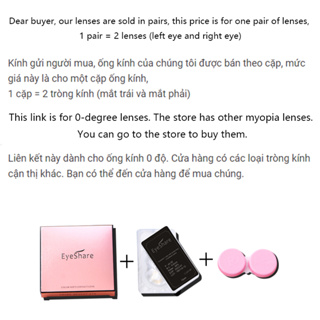 Mắt MỚI 1 Cặp Ống Kính Tiếp Xúc Màu Mắt Lớn Mỹ Phẩm Làm Đẹp Mắt Tr...