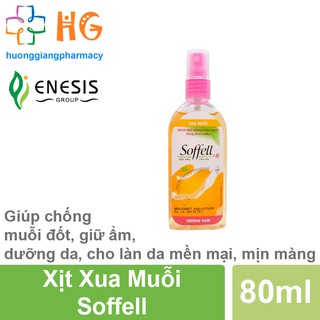 Xịt chống muỗi Soffell xịt muỗi cho bé kem bôi muỗi đốt bảo vệ cả ...