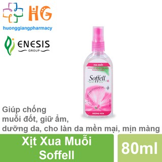 Xịt chống muỗi Soffell xịt muỗi cho bé kem bôi muỗi đốt bảo vệ cả ...