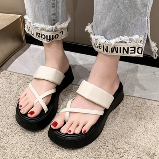 [VIDEO THẬT-NOWSHIP] Dép Nữ Đế Cao LÊ IX Bánh Mỳ 4P Xỏ Ngón Kẹp Tô...