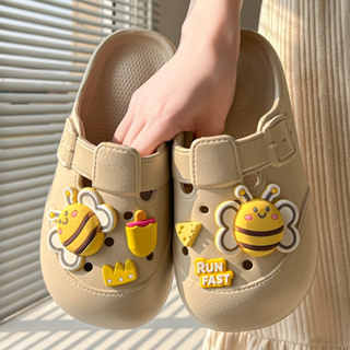 SHUAIBANGZHU dep cross đế cao dép nữ dép bánh mì Chống Trượt Đa dụ...