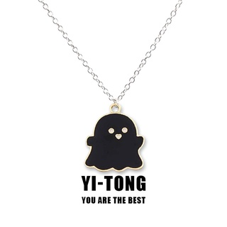 Vòng cổ Hình Ma Màu Trắng Cá Tính Thời Trang Dành Cho Nữ Dễ Thương...